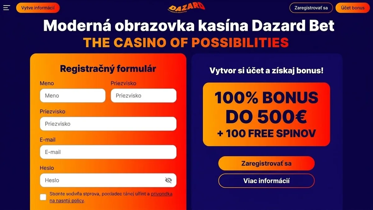 Registrácia s bonusom